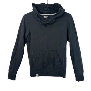 Icebreaker Merino Black Hooded Sweater Women XS Performancecore